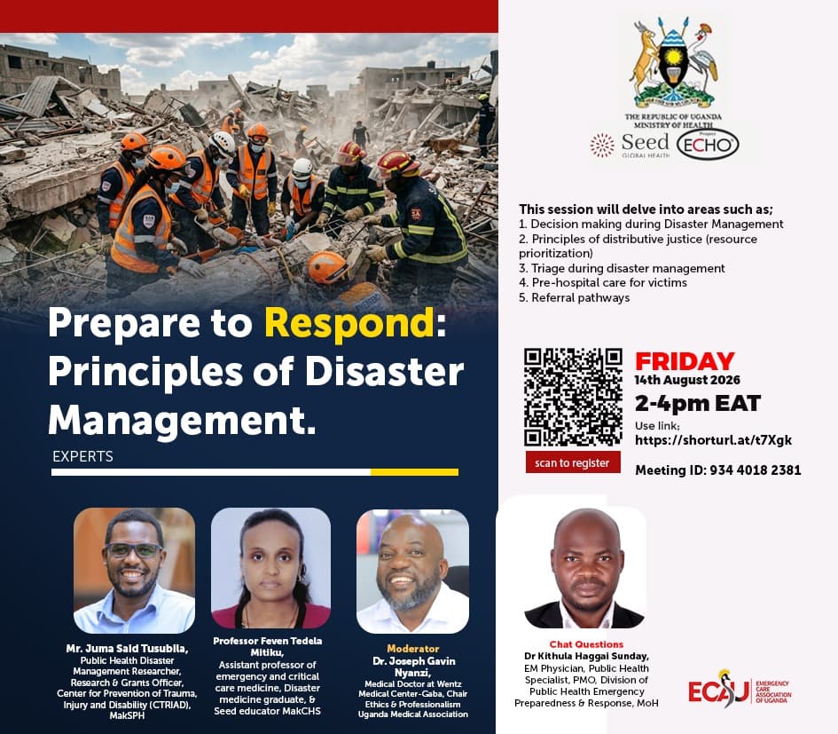 Prepare to Respond: Principles of Disaster Management